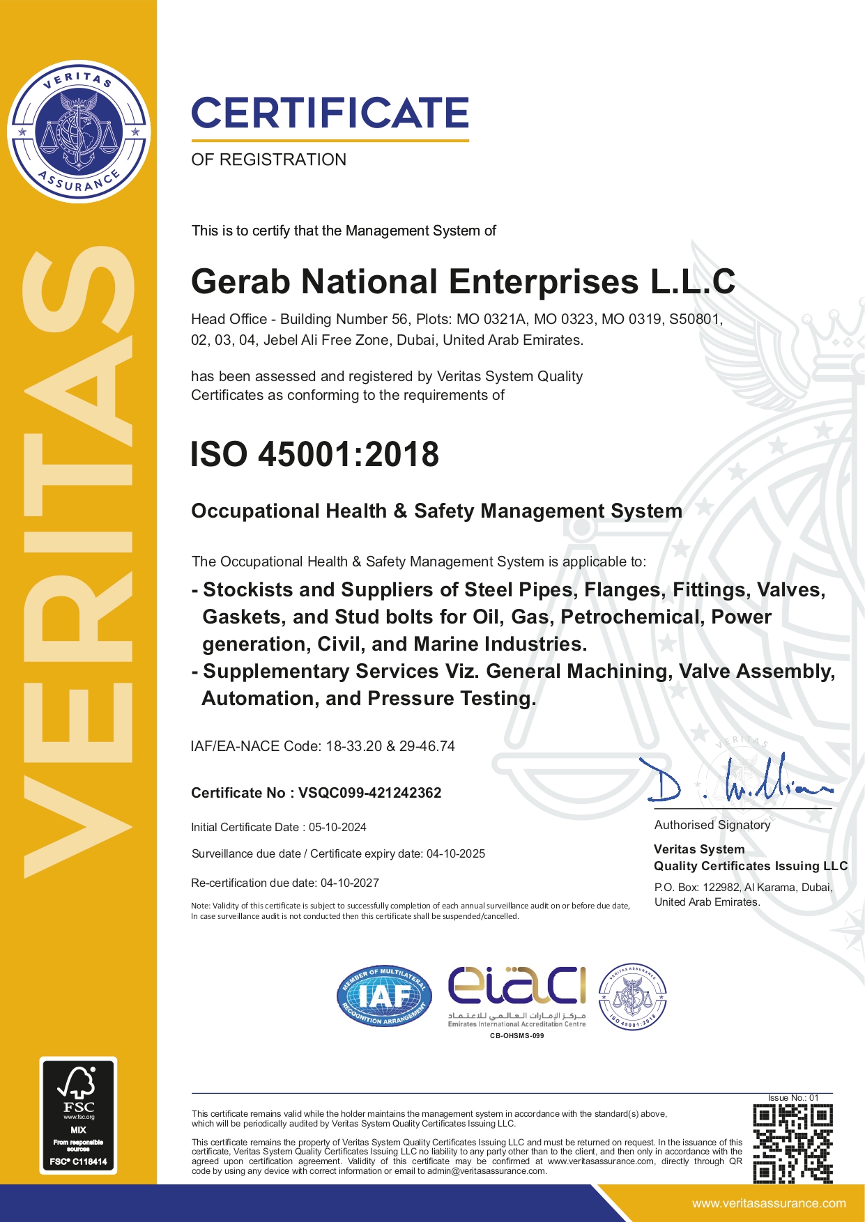 Gerab-National-Enterprises-L.L.C_-EIAC_Cert_45001_page-0001